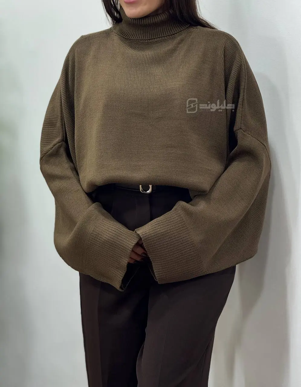 پلیور بافت ترک یقه اسکی وانیا